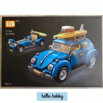 Loz 1114 Blue Beach Car 2 in 1 1392pcs