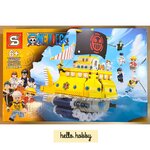 Sy 6295 One Piece Submarine 1214pcs