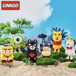 Linkgo 68441-68446 , 68469-68474 Best Hitz Animation Pooh Snoopy Totoro Kumamon Spongbob Mike Conan My Melody Cinnamoroll Garfield Nick