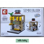 Sembo Block - 601045 BBQ Plaza 136pcs