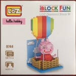 Loz 9744 Peppa Pig Hot Balloon 541pcs