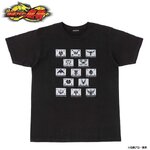 PRE-ORDER : Kamen Rider Ryuki Mark T-shirt Rider Belt Buckle Design Pattern