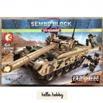 Sembo block 105562 MilitaryTank 432pcs