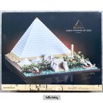 yeabricks 6111Great Pyramid of Giza 1476pcs