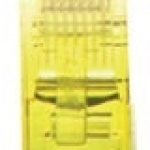 LINK CAT 5E RJ45 PLUG (ตัวผู้), Crystal YELLOW บรรจุ 10 ตัว/Pkg