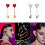 PRE-ORDER : [JoJo's Bizarre Adventure Golden Wind x PAMEO POSE] Stand Arrow Earrings