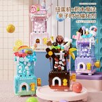 ตัวต่อนาโนตู้หมุนไข่กาชาปอง หมุนได้จริง ( Gashapon Machine ) 442+ pcs