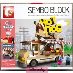 Sembo Block 601301 Hot Dog Shop