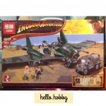 Lepin 31002 Indiana Adventure Fight On The Flying Wing 401pcs