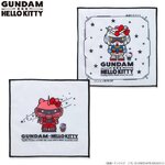 PRE-ORDER : Gundam VS Hello Kitty Project Double Cross Mini Towel