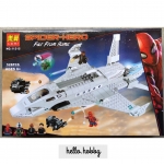 Lari 11315 Spiderman Stark Jet and Drone Attack 528pcs