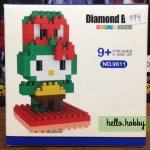 Diamond Block Hello Kitty Ninja Turtle