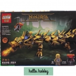 Lepin 8920 Ninjago The Golden Glory Flaming Dragon 2 in 1 369pcs