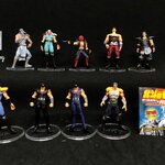 ฤทธิ์หมัดเทพเจ้าดาวเหนือ COAMIX Fist of The North Star All Star Retsuden Mini Figure Gashapon Vol. 1 (Set of 9) by Kaiyodo