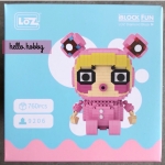 LOZ 9206 Peach Girl 760pcs