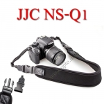 NS-Q1 JJC Joint Quick Starp Neck Strap for DSLR Neoprene black สายคล้องคอแบบมีคลิ๊ปล็อคถอดสายได้