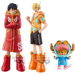 Pre-order : ONE PIECE DXF ～THE GRANDLINE SERIES～ EGGHEAD TONYTONY.CHOPPER & MONKEY.D.LUFFY & SANJI
