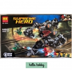 Bela 10845 Batman Knightcrawler Tunnel Attack 646pcs