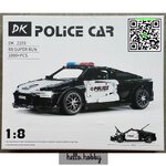 Dk 2103 R8 Super Run Police car 1880pcs