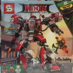 SY 936 Ninjago Fire Mech 737pcs