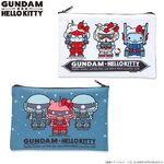 PRE-ORDER : Gundam VS Hello Kitty Project Pouch