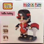 Loz 9653 Boruto: Naruto Next Generations Uchiwa Sarada 430pcs