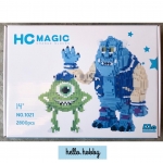 HC Magic 1021 Monster inc. Mike & Sally 2800pcs