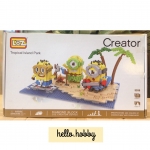 LOZ9396 Minion on the beach 1680pcs