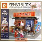 Sembo Block 601072 Japanese mini street 274pcs