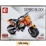 Sembo block 701106 Motorcycle 180pcs