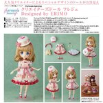 Pre-order : Harmonia humming Creator's Doll: Fraisier (Designed by ERIMO) by Good Smile Company