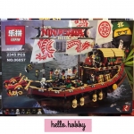Lepin 06057 Ninjago The Movie : Destiny Bounty 2,345pcs