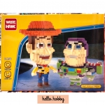 Wise Hawk 2456 Toy Story Woody & Buzz Lightyear 1456pcs