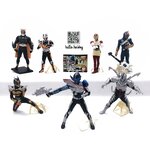 HG Kamen Rider 36 ~ZECT No Shikaku Hen~ Gashapon by Bandai (Set of 7)