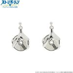 PRE-ORDER : [JAM HOME MADE Collaboration] JoJo's Bizarre Adventure: Stone Ocean Disc Earrings / FF