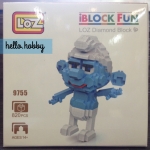 LOZ 9755 The Smurfs Baby Smurf 820pcs