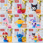 Linkgo 68343-68346 / Lechuan 68539-68543 Sanrio & Disney Pen Holder Pikachu / Stella Lou / Mario / Stitch