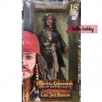 Pirates of the Caribbean Dead Man’s Chest - Captain Jack Sparrow 18”inch Motion Activated Sound Figure by Neca