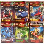 Doll D131 1-6 Super Heroes