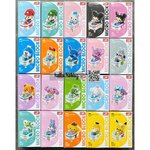 UBP P 1101 - 1120 - Shower Set (Disney Totoro Sanrio Sailor Moon Pokemon Doraemon)
