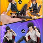 PRE-ORDER : G.E.M. Series Katekyo Hitman Reborn! Palm-sized Tsuna-kun & Reborn / Hibari-san & Hibird Set