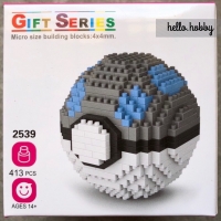 Wise Hawk 2539 PokeMon - Heavy Ball 413pcs