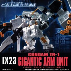 Mobile Suit Gundam MOBILE SUIT ENSEMBLE EX23 Gundam TR-1 Gigantic Arm Unit (PB)