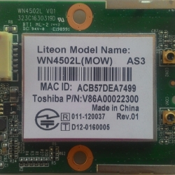 บอร์ด WIFI LED TOSHIBA : 40L5450VT,android TV