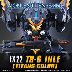 $ Mobile Suit Gundam MOBILE SUIT ENSEMBLE EX22 TR-6 Inle (Titans Color) (PB)