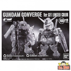 $ FW GUNDAM CONVERGE Ver.GFT LIMITED COLOR Zaku II & Gundam (Clear Color Ver.) (Damaged BOX)