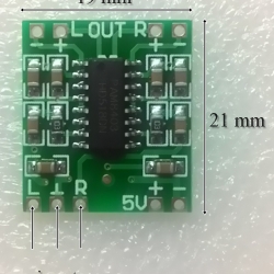 แอมป์จิ๋ว IC PAM8403 - DIGITAL AUDIO AMPLIFIER 2x3W Stereo