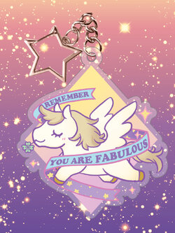 พวงกุญแจอะคริลิก Hologram_Fabulous Astel