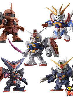 $ Mobile Suit Gundam GASHAPON SENSHI DASH 01