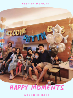 เซตลูกโป่ง New born, Welcome baby